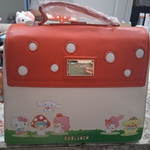 BoxLunch Red and White Character Handbag